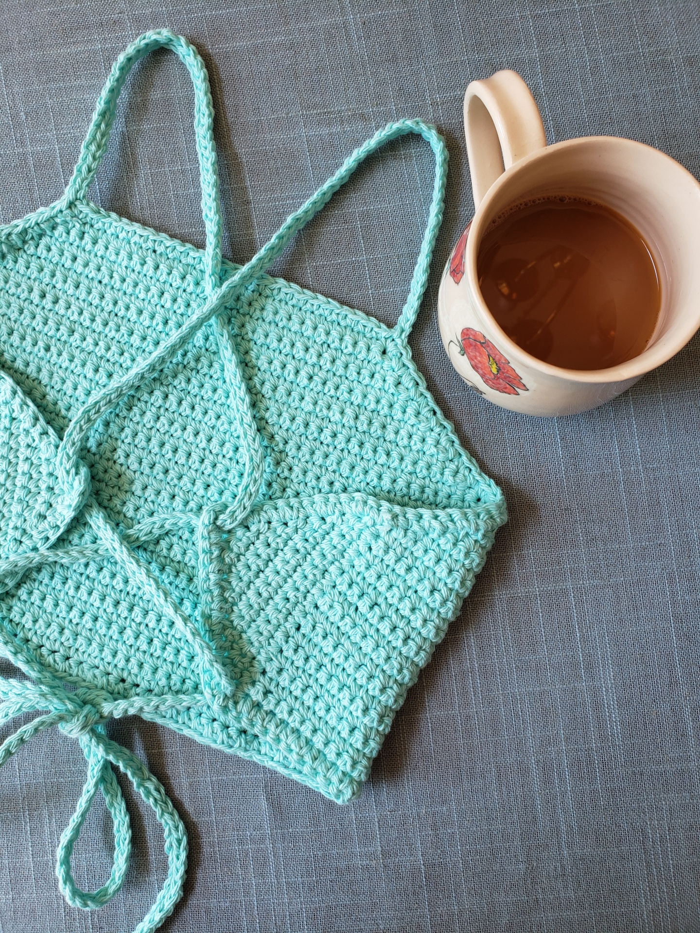 Criss Cross Bralette Halter Crochet Pattern